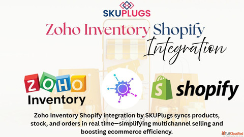 Zoho Inventory Shopify Integration by SKUPlugs