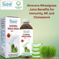 Aloevera Wheatgrass Juice Benefits for Immunity BP and Chole...