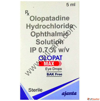 Olopat Max Eye Drop BAK Free - Olopatadine 0.7 wv Eye Drop Wholsaler and Supplier for Hospitals