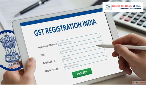 GST Registration in India Mohit S. Shah Co