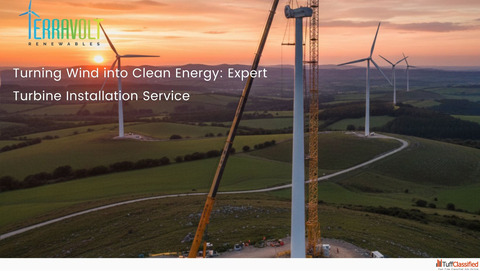 Turning Wind into Clean Energy Expert Turbine Installation Service