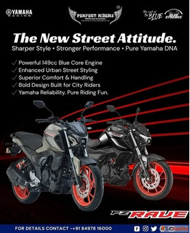 Meet the All-New Yamaha FZ RAVE - Pure Power Meets Street Style