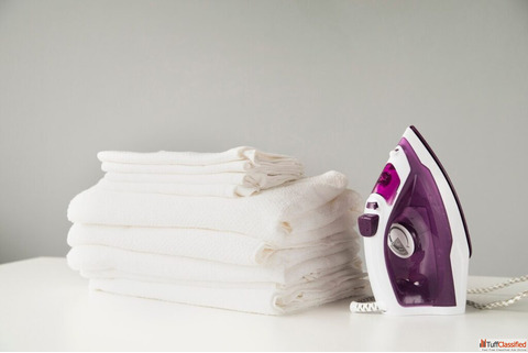 Premium Fabric Care with Steam Iron Service Near Me