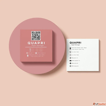 Square Visiting Cards Printing
