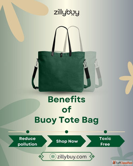 Buy Buoy Tote Bag in Forest Green at the best Price