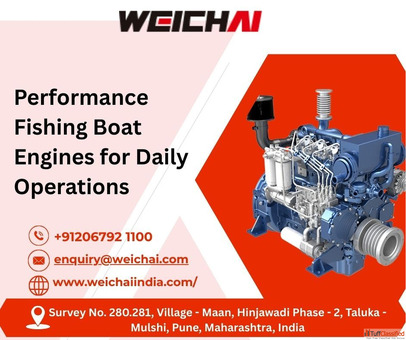 Performance Fishing Boat Engines for Daily Operations
