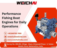 Performance Fishing Boat Engines for Daily Operations