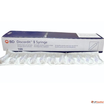 BD Discardit II Syringe - 2ml 5ml 10ml Insulins Syringe Wholesale Supplier for Pharmacies Hospitals 