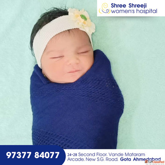 Painless Normal Delivery in Ahmedabad - Shree Shreeji Women's Hospital