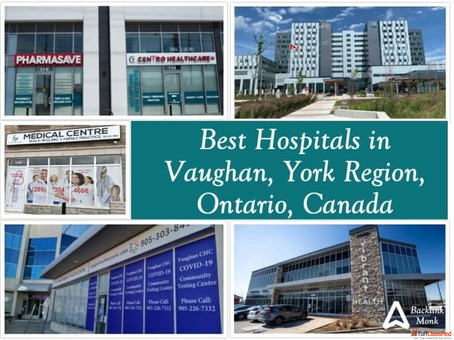 Best Hospitals in Vaughan York Region Ontario Canada