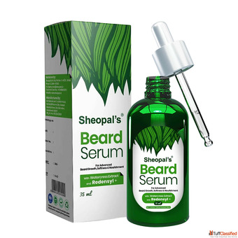 Effective Beard Growth Serum for Thick Strong Beard