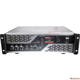 Reliable 650 Watt PA Amplifier for Clear Audio Output
