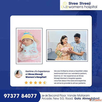 Best IVF Center in Ahmedabad - Shree Shreeji Women's Hospital