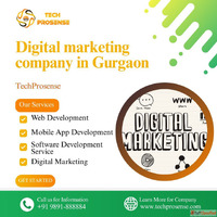 Best Digital Marketing Company In Gurgaon - Tech Prosense