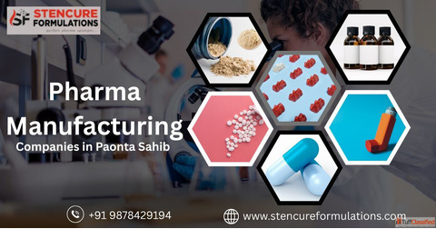 Pharma Manufacturing Companies in Paonta Sahib