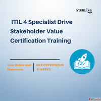 ITIL 4 Specialist Drive Certification Training - Live Online...