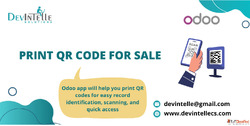 Print QR Codes for Sale Purchase MRP Invoices in Odoo