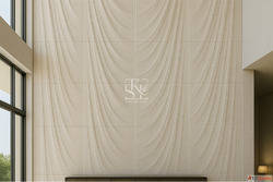 Contemporary Curtain Design Decorative Wall Cladding Stone a...