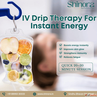 Shinora Clinic - Best IV-Drip Therapy in Ahmedabad
