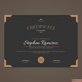 Frameless Certificate Frame