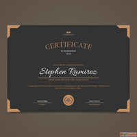 Frameless Certificate Frame