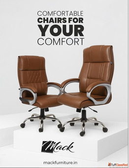 Premium Office Chairs Workstations - Mack Furniture India