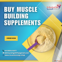 Buy Muscle Building Supplements Online in India