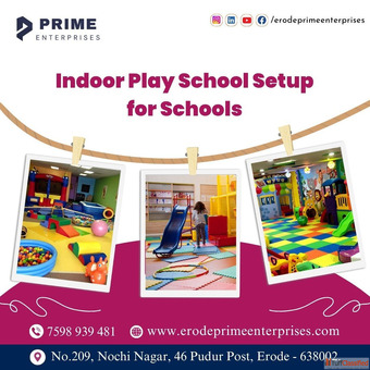 Indoor Play School Setup For Schools
