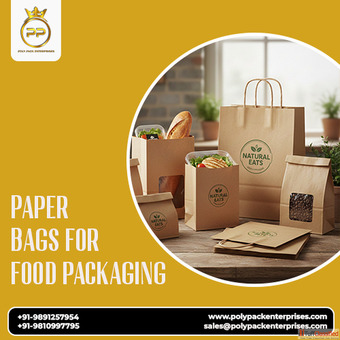 Quality Paper Bags for Food Packaging by Experts