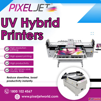 Buy Premium UV Hybrid Printers by Pixeljetworld