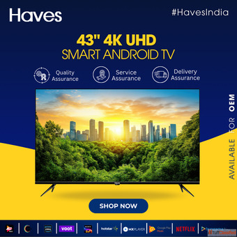 Buy Best Quality Smart LED TV Android TV 4K UHD TV Online