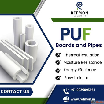 Get Trusted PUF Boards and Pipes from Refmon Industries