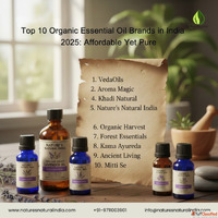 Top 10 Organic Essential Oils Brand in India 2025 Affordable...