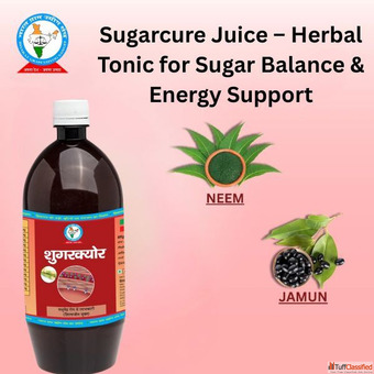 Sugarcure Juice - Herbal Tonic for Sugar Balance Energy Support