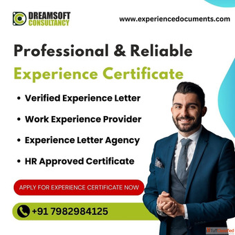 Genuine Top Notch Experience Certificate Provider in Odisha