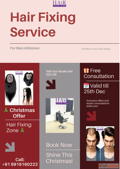 Special Christmas Offer at Hair Fixing Zone