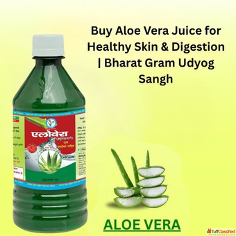 Buy Aloe Vera Juice for Healthy Skin Digestion Bharat Gram Udyog Sangh