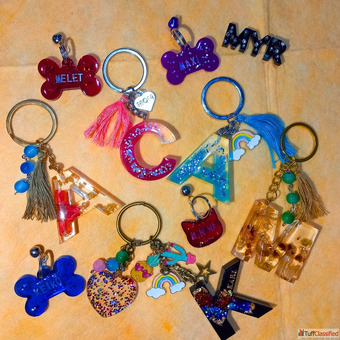 Resin Keychains