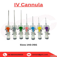 Reliable IV Cannula for Hospitals Clinics - GSTC
