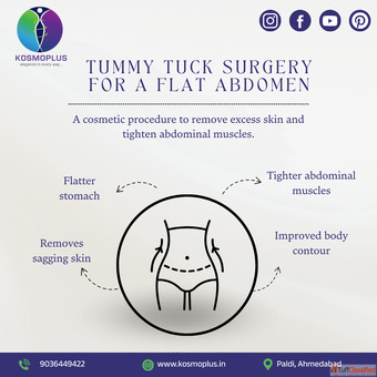Best Tummy Tuck Surgery in Ahmedabad for a Slimmer Flatter Abdomen