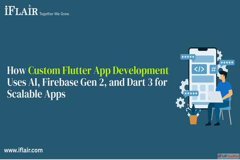 How Custom Flutter App Development Uses AI Firebase Gen 2 and Dart 3 for Scalable Apps