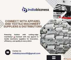 Apparel and Textile Machinery Suppliers Distributors - India...