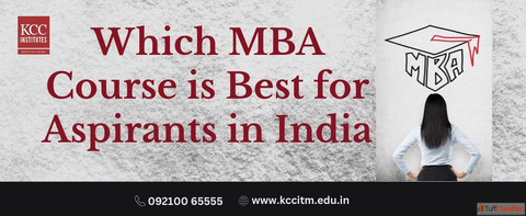 Which MBA Course is Best For Aspirants in India