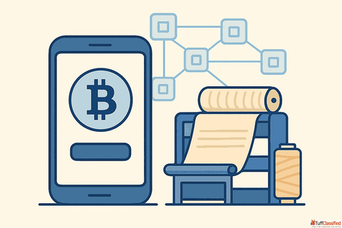 Smarter Textile Operations Powered by Blockchain App