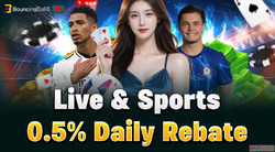 Get a 0.5 Daily Rebate on Live Sports Bets at BouncingBall8