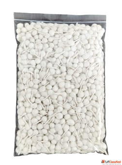 Decorative White Pebbles for Garden and Aquarium 1 kg Pack