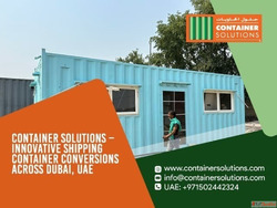 Shipping Container Conversions in Dubai UAE Container Soluti...