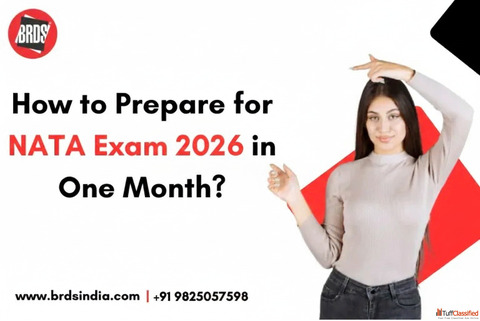 How to Prepare for NATA Exam 2026 in One Month
