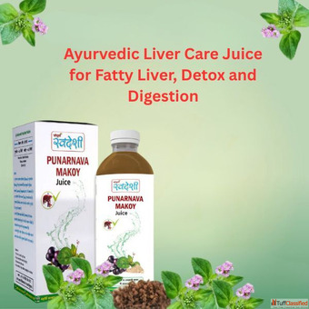 Ayurvedic Liver Care Juice for Fatty Liver Detox and Digestion
