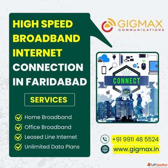 High Speed Broadband Internet Connection in Faridabad - Seamless Internet Experience